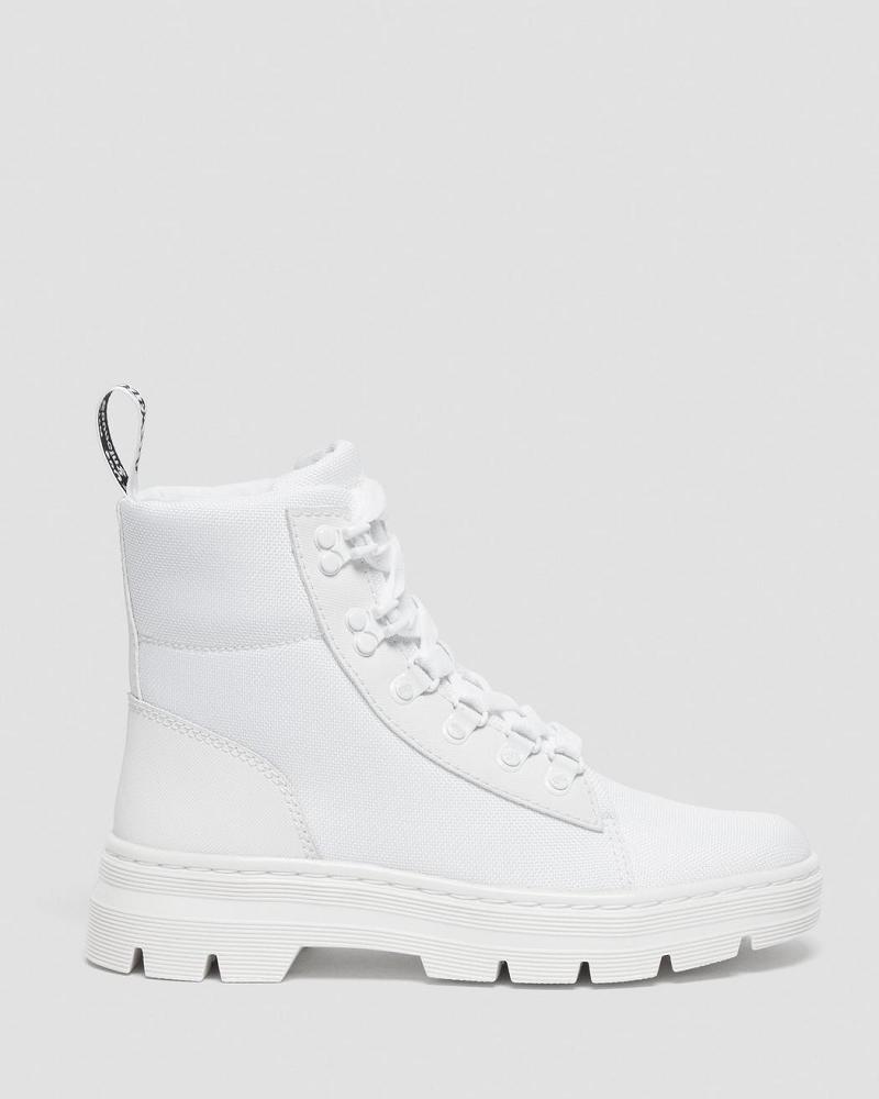 Botas Casuales Dr Martens Combs Poly Mujer Blancos | MX 686EBC